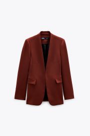 LAPELLESS BLAZER at Zara